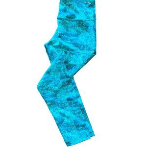 Vineyard Vines Womens XS Performance Leggings Teal/Blue Athletic Wear
